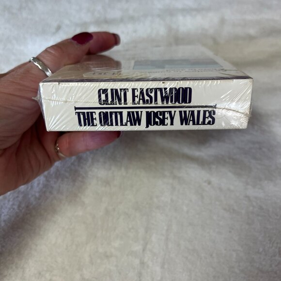Clint Eastwood The Outlaw Josey Wales VHS Sealed Brand New Western WB Watermark - Picture 6 of 6